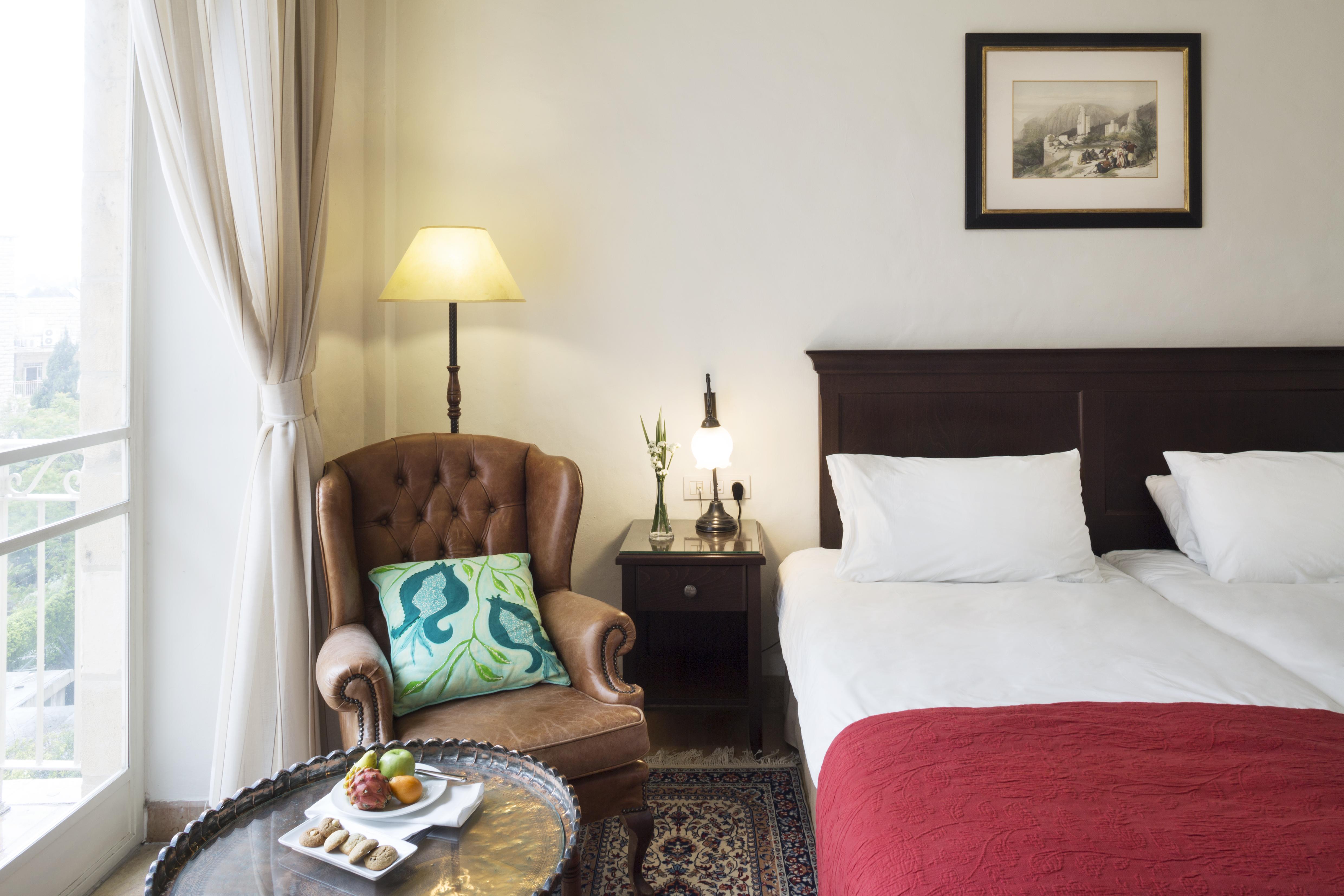 The American Colony Hotel - Small Luxury Hotels Of The World Йерусалим Екстериор снимка A room at the hotel