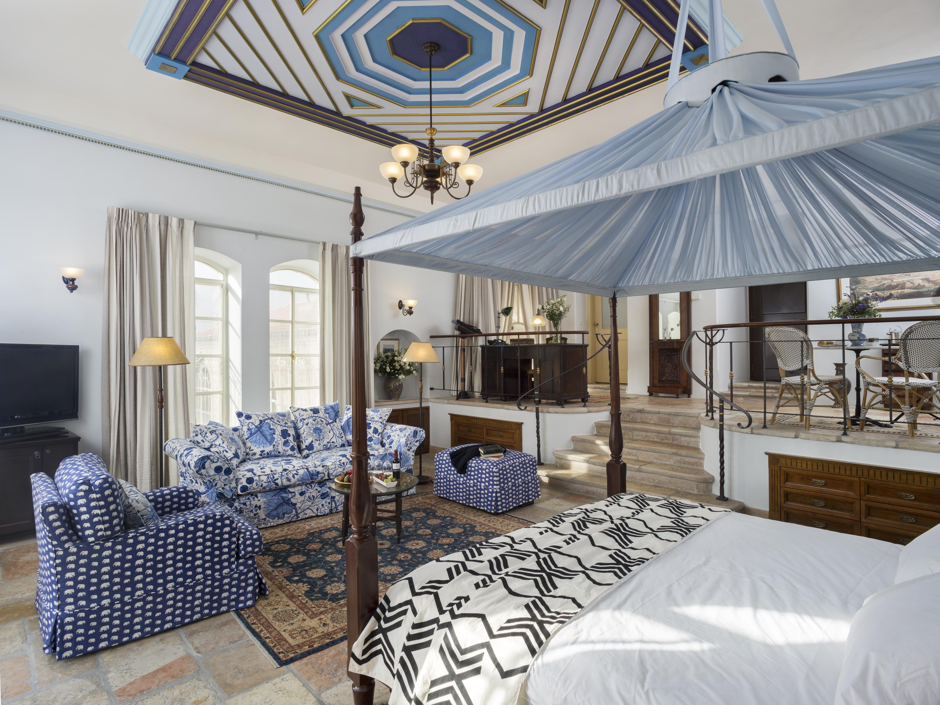 The American Colony Hotel - Small Luxury Hotels Of The World Йерусалим Екстериор снимка Suite at the hotel