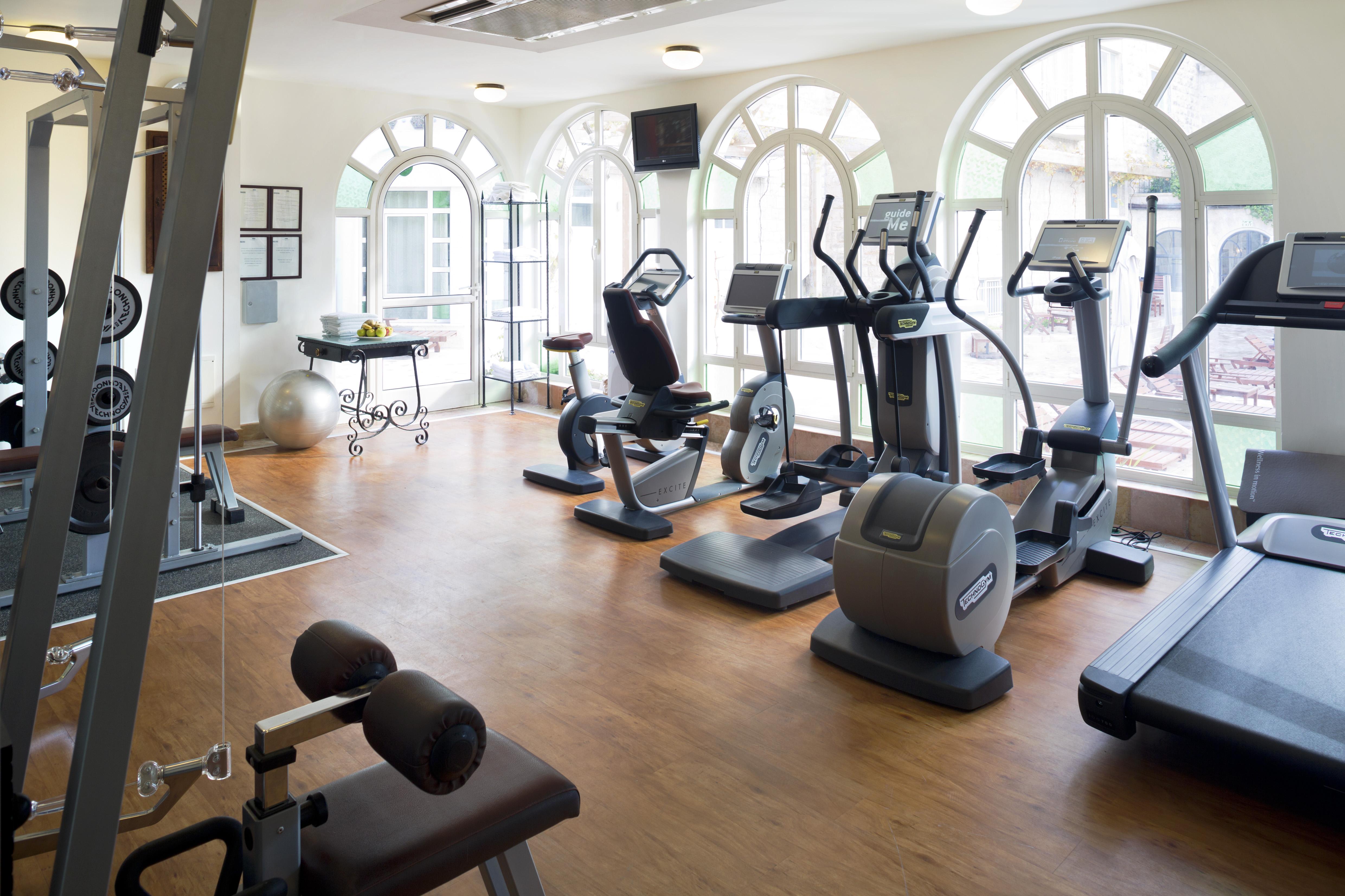 The American Colony Hotel - Small Luxury Hotels Of The World Йерусалим Екстериор снимка A gym at a hotel
