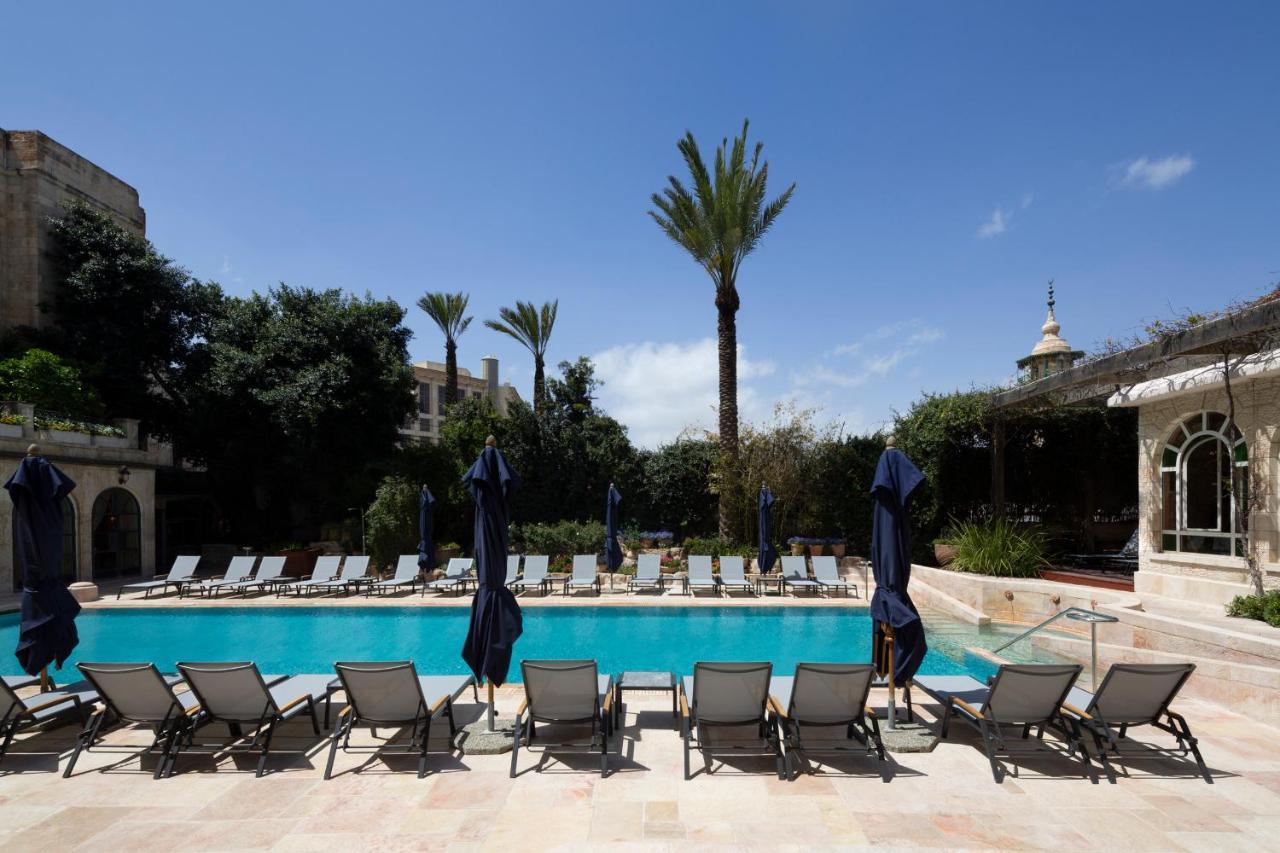 The American Colony Hotel - Small Luxury Hotels Of The World Йерусалим Екстериор снимка The pool at the American Colony Hotel